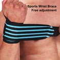 thumbnail image 3 of 1 Pce Protège-Poignet Ajustable Absorbant la Sueur Bandage Élastique de Compression pour Poignet de Sport, 3 of 7
