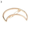 thumbnail image 1 of Opolski Mode Alliage Creux Lune Cercle Triangle Franges Cheveux Clip Femmes Épingle Barrette, 1 of 8