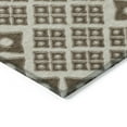 thumbnail image 4 of Addison Rugs Chantille Indoor/Outdoor Transitional Diamonds Brown Washable Rectangle Rug, 8' x 10', 4 of 6