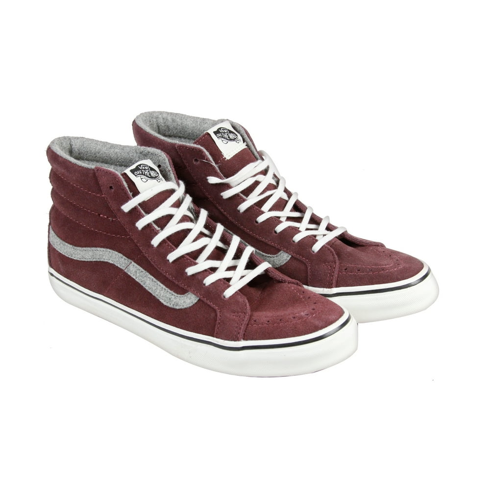 red suede high tops