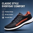 thumbnail image 3 of CHICVOMEY Comfort Sneakers for Men Lightweight Lace‑Up Walking Shoes Fashion Casual Sports Shoes Ideal for Walking & Outdoor Travel, 3 of 8