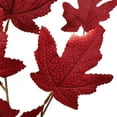 thumbnail image 3 of Fake Leave Simulation Plants Artificial Maple Leaves Branches Garden Hotal Office Bar Decorative Red Background Wedding, 3 of 11