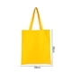 thumbnail image 2 of Bolso de compras reutilizable del bolso de hombro de las bolsas de asas del llano del espacio en blanco durable de la lona, 2 of 4