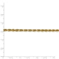 thumbnail image 5 of 14K Yellow Gold 4mm Diamond Cut Quadruple Rope Chain 24 Inch, 5 of 6