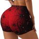 thumbnail image 1 of Balery Spiders On The Web And Space Pantalones cortos de entrenamiento estampados para mujer, sin costuras, ajustados, para gimnasio, yoga, correr, deportes, ejercicio activo, fitness.-Medium, 1 of 8