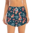 thumbnail image 2 of Goofa Happy Mother's Day Printed Women 2 in 1 Running Shorts,Quick Dry Athletic Workout Shorts,High Waisted Athletic Shorts with Liner Pockets-Small, 2 of 9