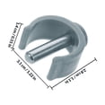 thumbnail image 2 of YSNOOWE 4Ud Accesorios De Rodillo Para Andadores Pin De Latch En C Moderno Y Duradero Para Uso Diario, 2 of 8