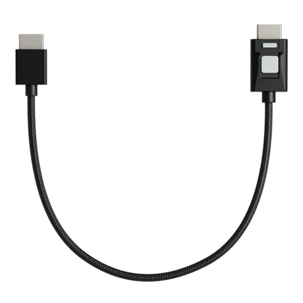 Cable HDMI Atomos 4K60 HDR con bloqueo completo HDMI a HDMI de 30 cm