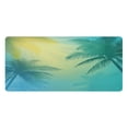 thumbnail image 2 of Leather Keyboard and Mouse Desk Mat Office Desk Accessories Protective Office Desk Decor Desk Pad Mat for Gaming, Work from Home, Office Blue and Green Gradient 16.5" x 35.4", 2 of 9