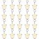 thumbnail image 2 of Naiovety Adorno colgante de 20 piezas, dibujos animados de animales, decoración de llaves de oveja, Color de registro, manualidades de en blanco, Artesanía Naiovety HA012734-00, 2 of 6