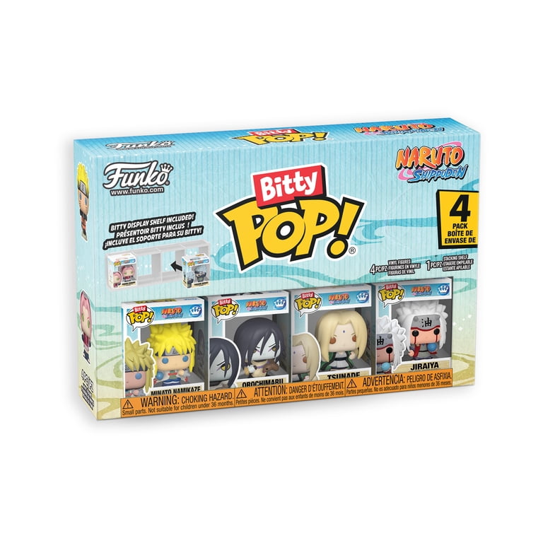 Funko Bitty POP 4-Pack: Naruto Shippuden - Team 2 Collectible