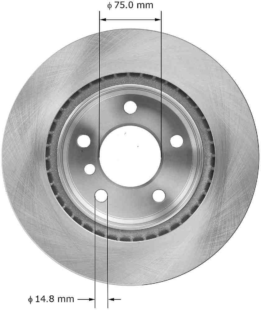 Bendix PRT6046 Premium Brake Rotor