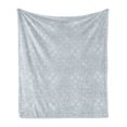 thumbnail image 1 of Celtic Soft Flannel Fleece Blanket, Pale Colored Square and Star Shaped Original Retro Tribal Celtic Knot Patterns, Cozy Plush for Indoor and Outdoor Use, 50" x 70", Pale Blue Grey, by Ambesonne, 1 of 6