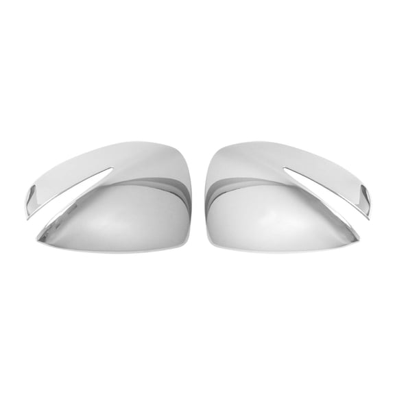 2017-2025 Mazda CX-5 2.gen Side Mirror Cover Caps Chrome Silver 2 Pcs