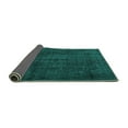 thumbnail image 2 of Ahgly Company Indoor Rectangle Persian Turquoise Blue Traditional Area Rugs, 8' x 12', 2 of 4