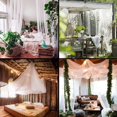 thumbnail image 4 of SVKBJROY Canopy Mosquito Net, Anti-Insect Mosquito Net, Mosquito Net for Double Bed, 2 Side Openings, Decorative Rectangular Shape for Home and Travel, White, 300x200x200cm, 4 of 4