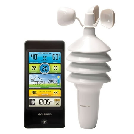 AcuRite 01604 Pro Color Weather Station with Wind (Best Home Weather Station 2019)