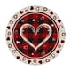 thumbnail image 2 of Heart-shaped Round Valentines's Day Placemat Set 14 In Anniversary Wedding Round Placemats Suitable For Restaurant Decoration., 2 of 6