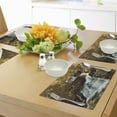 thumbnail image 4 of Ambesonne United States Place Mats Set of 4, Cascade Delaware, Standard Size, Brown Green White, 4 of 6