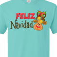 thumbnail image 4 of Inktastic Christmas Feliz Navidad with Cute Reindeer T-Shirt, 4 of 5