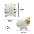 thumbnail image 5 of Deepwoken Sharko Plush Toy Animal Doll Cute Short Plush Toy (White), 5 of 5