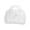 White, variant on 10"x 4.2"x 8.7" Small Jelly Bags - Reusable Gift Basket | Beach Bag, Bridal, Easter Basket For Women Men