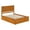 Light Toffee, variant on AFI Madison Queen Platform Bed with Matching Footboard and Storage Drawers, Light Toffee