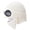 Beige, variant on Acrylic Ribbed Goggle Hat for Adults with Extended Ear Coverage and Button-Secured Detachable Face Cover for Cold Weather Styling
