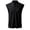 T7-Black, variant on Medieval Viking Sleeveless Shirt for Men Cotton Linen Lace Up Tank Top Stand Collar Shirt Gothic Steampunk Medieval Viking Renaissance Top,Beige XL