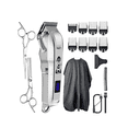 thumbnail image 2 of Kit De Cortapelos Profesional Hombres Recortador Pelo Barba Belug Plateado, 2 of 5
