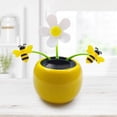thumbnail image 4 of Office Cubicle Decor Office Desk Decor Yellow Solar Powered Swinging and Decorations Home Office Desk Decor for Outdoor Patio Spring Holiday Decor Single Pack, 4 of 7
