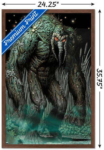 Marvel Comics: Man-Thing: Thunderbolts #154 Wall Poster, 22.375" x 34" Framed