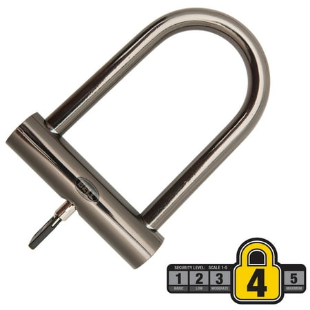 Bell Sports Catalyst 200 Travel Size U-Lock Bicycle Lock, Security Level 4,