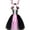 Black Powder Yarn, variant on KAWELL Halloween Maleficent witch dress with headband set vampire witch costume 1-12 years old