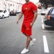 thumbnail image 2 of Pack De Playeras Para Hombre Y Niña, Bonitas Camisetas De Manga Corta Con Cuello Redondo Y Estampado A La Moda, Informales, Holgadas Y Cómodas Para Verano, 2 of 4