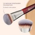 thumbnail image 4 of Brocha para base de maquillaje BK BEAUTY 115 MEDIUM CONTOURED para líquidos, 4 of 5