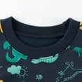thumbnail image 5 of Godderr Kids Boys Dinosaur Sweatshirt for Toddler Boys Sweatshirt Crewneck Shirts Long Pullover Sweater for 1-10Y, 5 of 5
