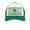 green/white, variant on TeeStars - Alien Reindeer Abduction Ugly Christmas Trucker Hat Mesh Cap One Size red/white
