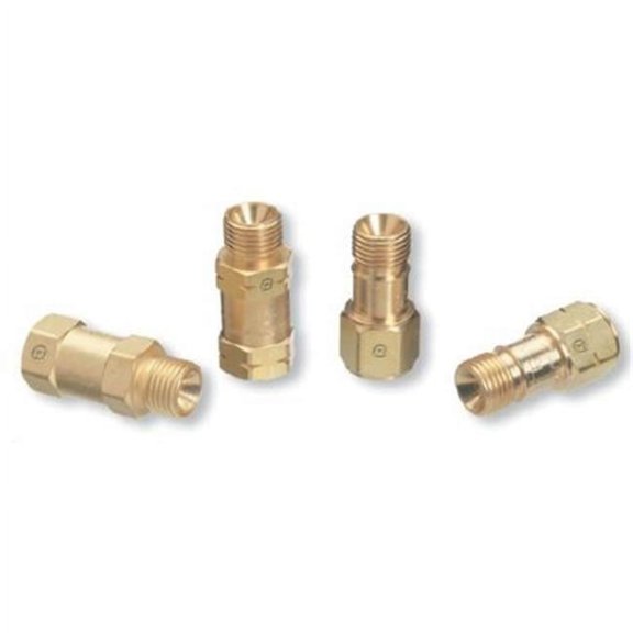 Regulator Bushing Adaptor, 9/16 in-18 TPI, Fuel Gas, Female/Male, B Size, Left Hand, 50 PSIG