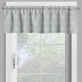 thumbnail image 4 of Ambesonne Damask Grey Valance & Curtain, Flowers Antique Motif, 55"x24", Purpleblue Taupe, 4 of 7