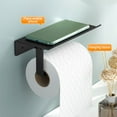 thumbnail image 4 of Toilet Paper With Shelf Wall Mounted Toilet Paper Roll Toilet Tissue For Bathroom Washroom, Usupdd 2025 Toilet Paper With Shelf Wall, 4 of 7