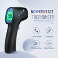 thumbnail image 2 of Forehead Thermometer for Adults, Kids & Babies, No-Touch Infrared Thermometer, Digital Thermometer with LCD Backlight Display, Fever Alarm and 1s Instant Reading, 2 of 8