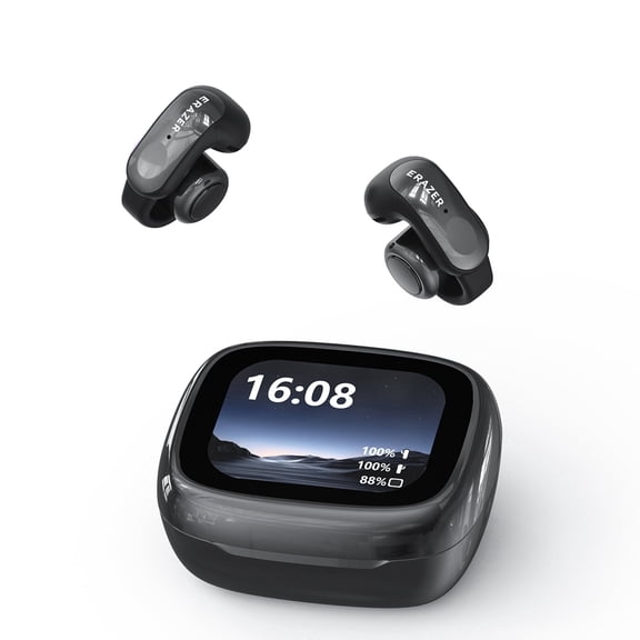 ERAZER XF28 Open Ear Headphones AI Translation Earbuds Real Time Support 134 Language Translator Earbuds Touch Screen