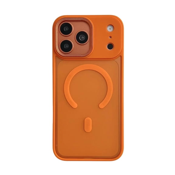 Soft-Touch Matte Focus Case with MagSafe for iPhone 17 Pro Max - Orange
