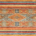 thumbnail image 1 of Ahgly Company Indoor Square Abstract Red Abstract Area Rugs, 4' Square, 1 of 6