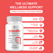 Vasculife Blood Balance, Vasculife Advanced Blood Health (60 Capsules)