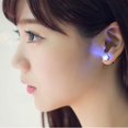 thumbnail image 2 of (Multicolor, 2 pares de aretes LED parpadeantes con estilo, colgante de cristal intermitente brillante para fiestas y festivales Sincero Hogar, 2 of 5