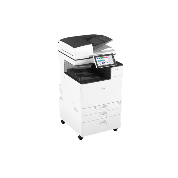 RICOH IM C4500 Color Laser Multifunction Copier – 45 ppm, Copy, Print, Scan, Auto Duplex, Network, WiFi, 4 Trays