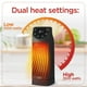 thumbnail image 5 of Calentador portátil BLACK+DECKER oscilante de 1500 W con mando a distancia, 5 of 8
