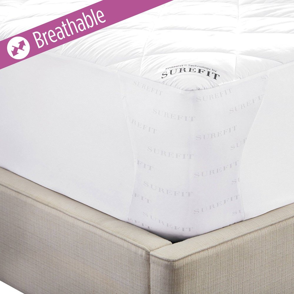 "Sure Fit Breathable Mattress Pad"
